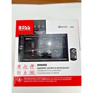 Boss BV9695B Automotive Bluetooth Touchscreen 320 Watt DVD/MP3/AM-FM Car Stereo